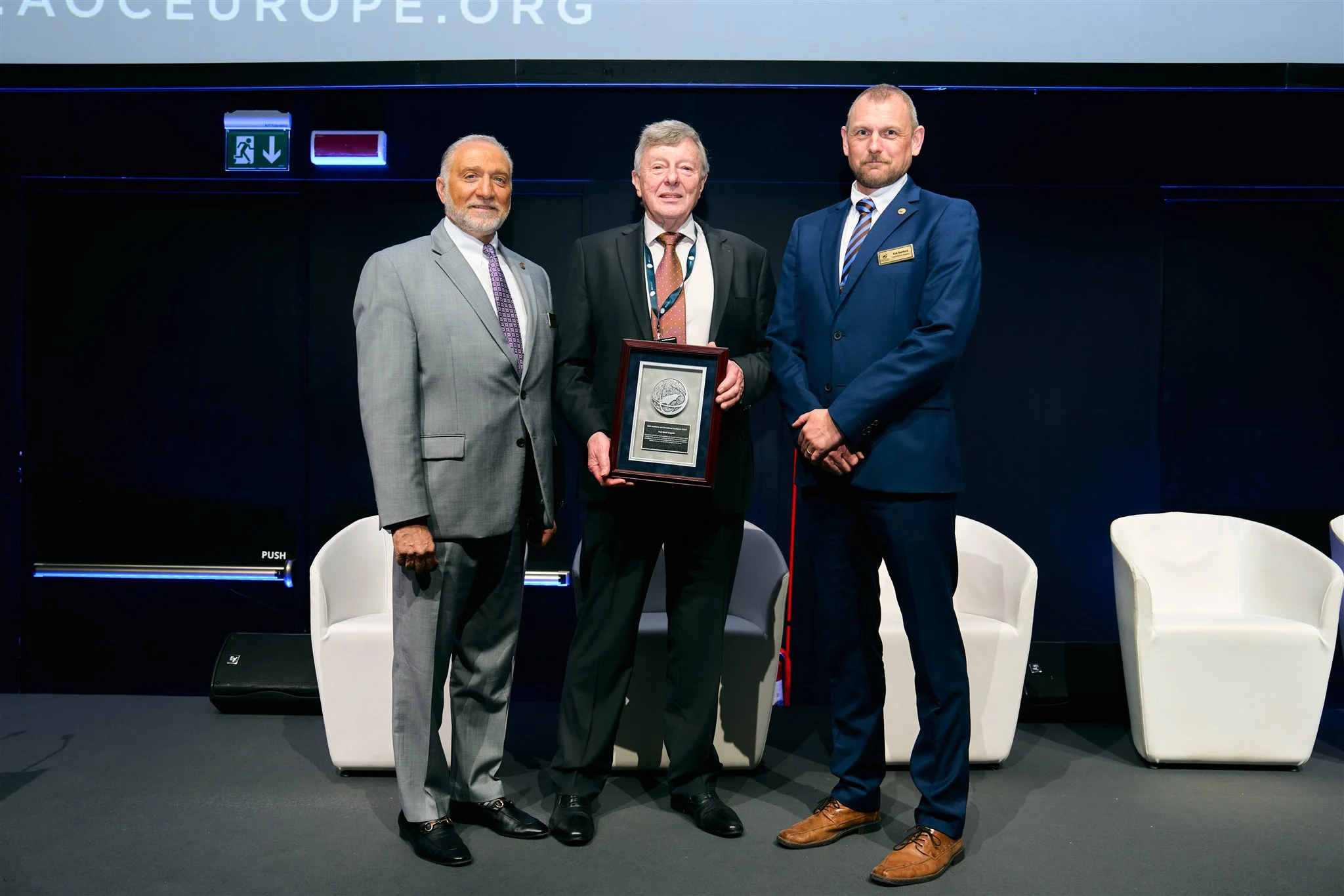 AOC Europe 2025 event recognising excellence.